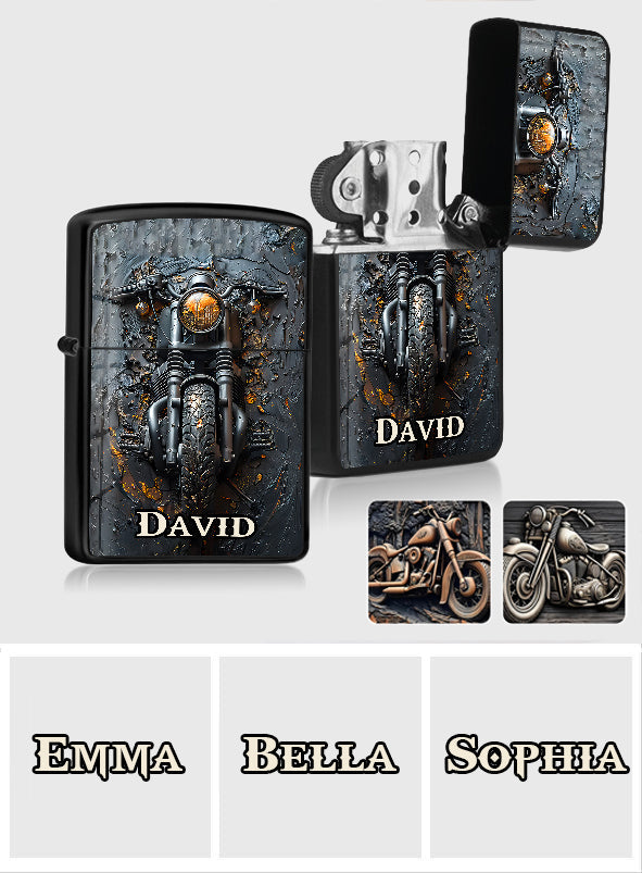 Time To Ride - Personalized Biker Lighter