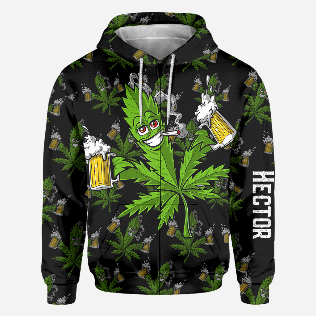 Hight Life - Personalized Weed All Over Shirt