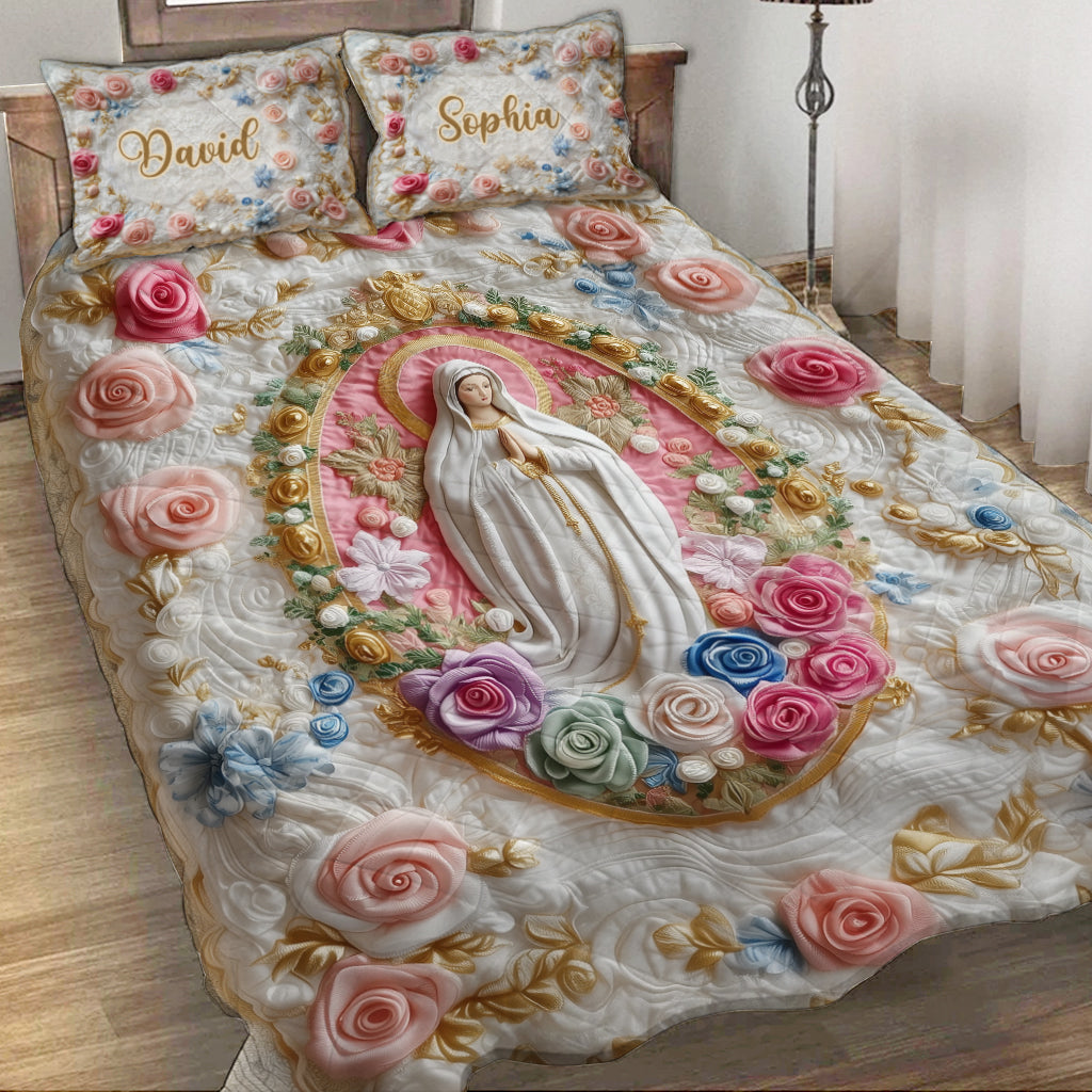 Croyant - Ensemble de courtepointe chrétienne personnalisé