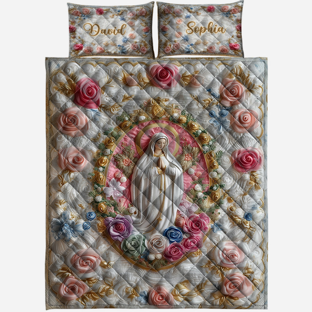 Croyant - Ensemble de courtepointe chrétienne personnalisé