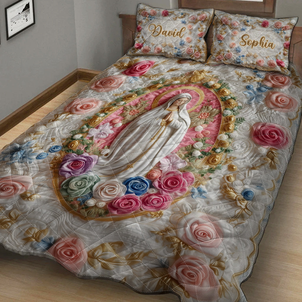 Croyant - Ensemble de courtepointe chrétienne personnalisé