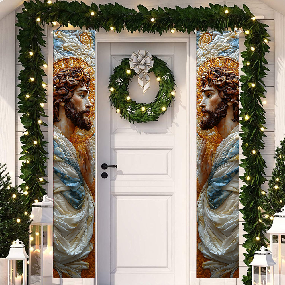 Dieu est toujours avec nous - Panneau de porche chrétien