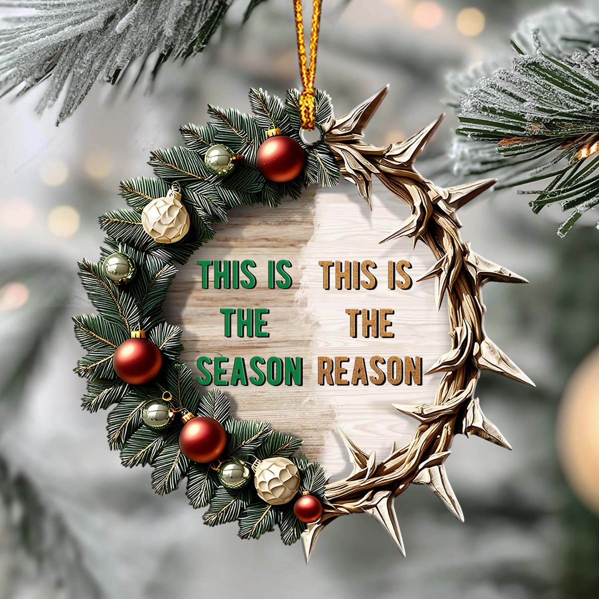 This Is The Reason - Family Ornament