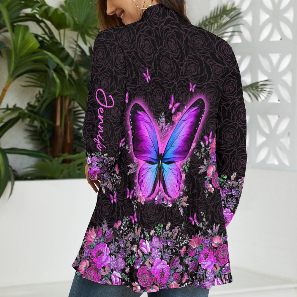 Gilet papillon personnalisé « Amour des papillons »