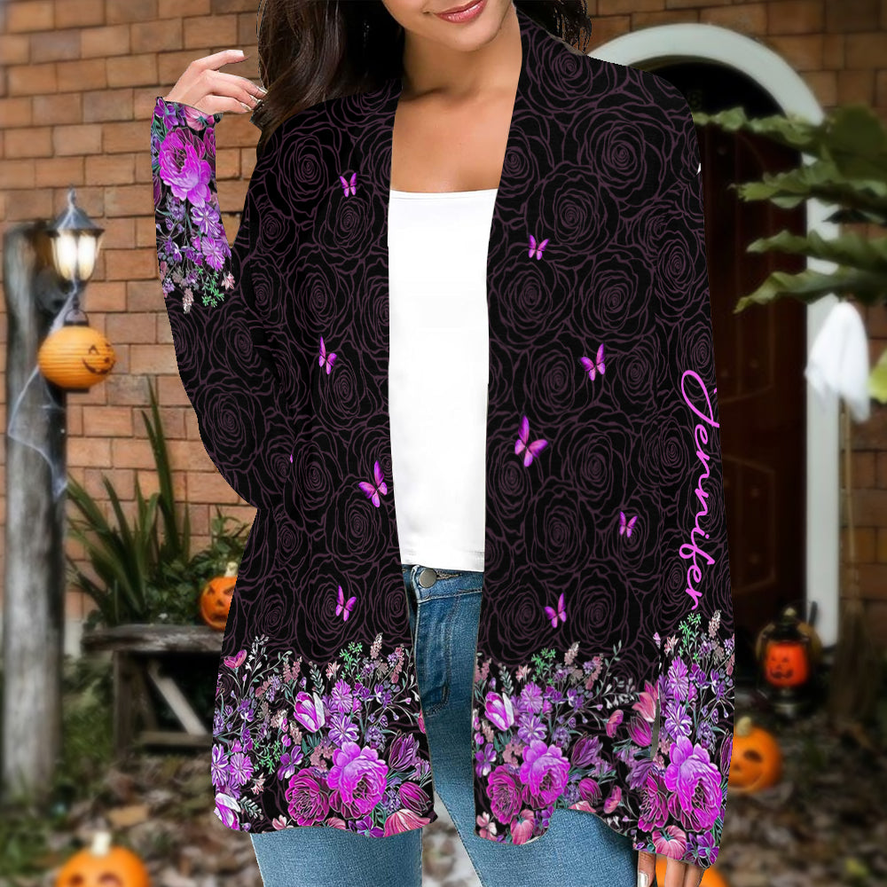 Gilet papillon personnalisé « Amour des papillons »