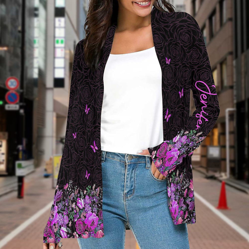 Gilet papillon personnalisé « Amour des papillons »
