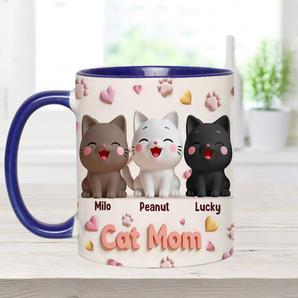 Maman Chat - Mug personnalisé avec motif chat