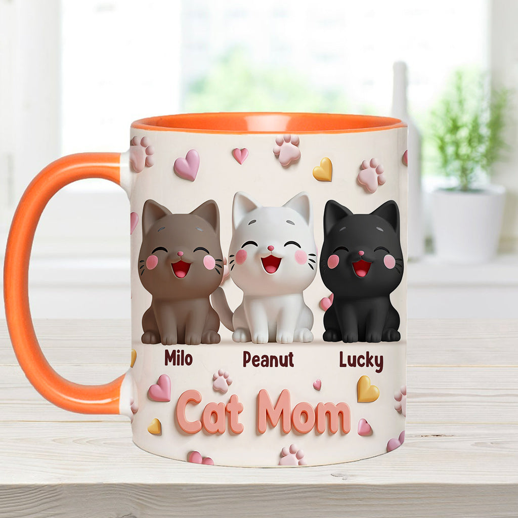 Maman Chat - Mug personnalisé avec motif chat