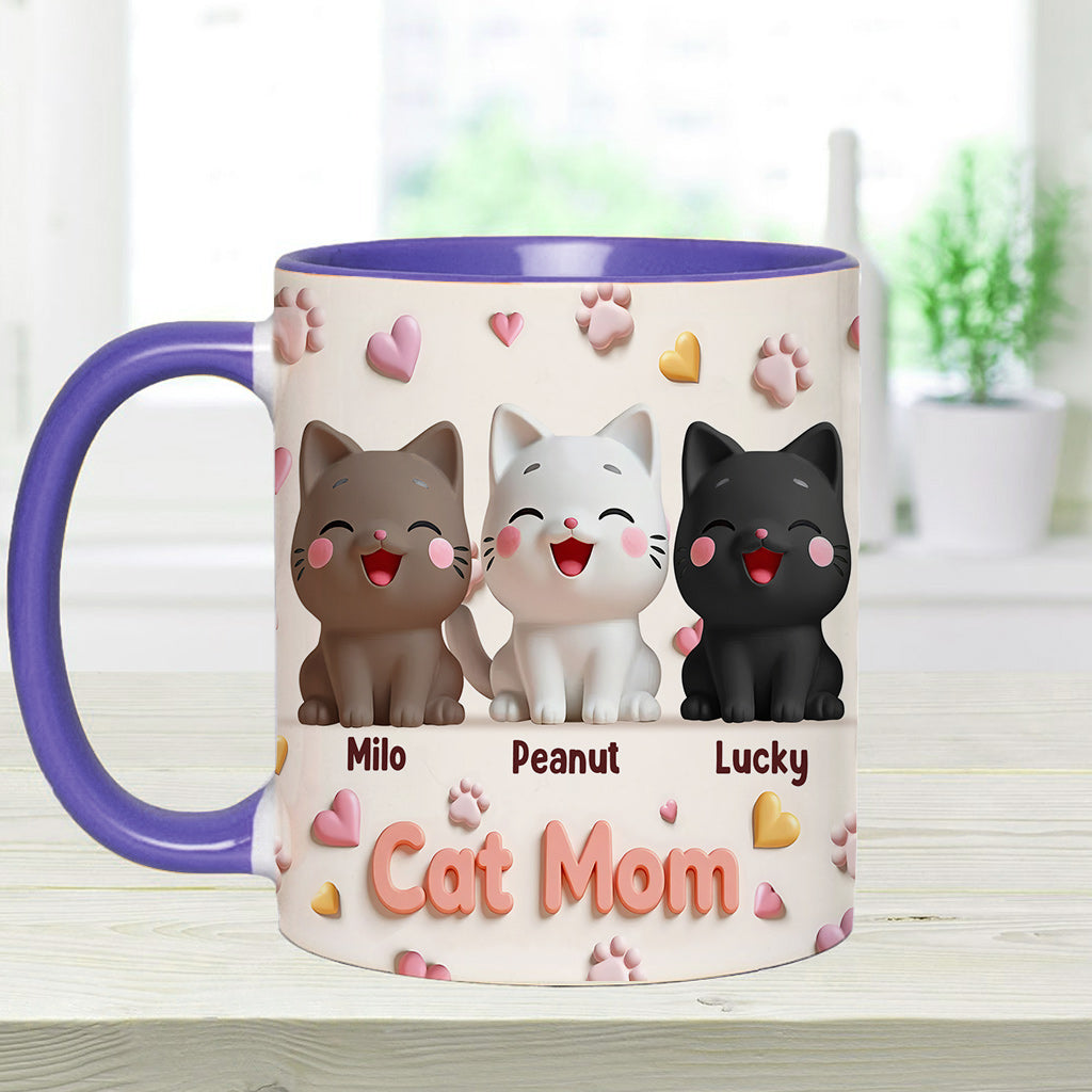 Maman Chat - Mug personnalisé avec motif chat