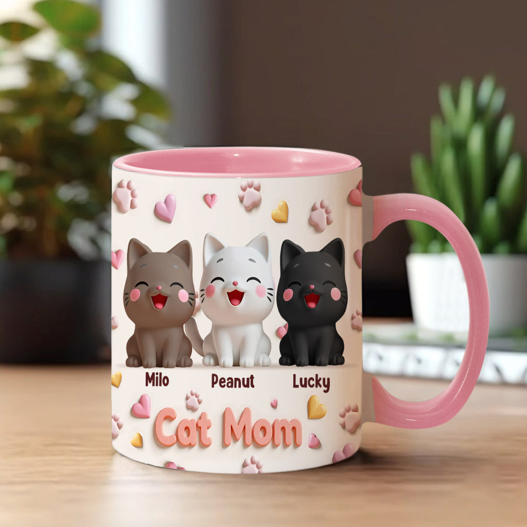 Maman Chat - Mug personnalisé avec motif chat
