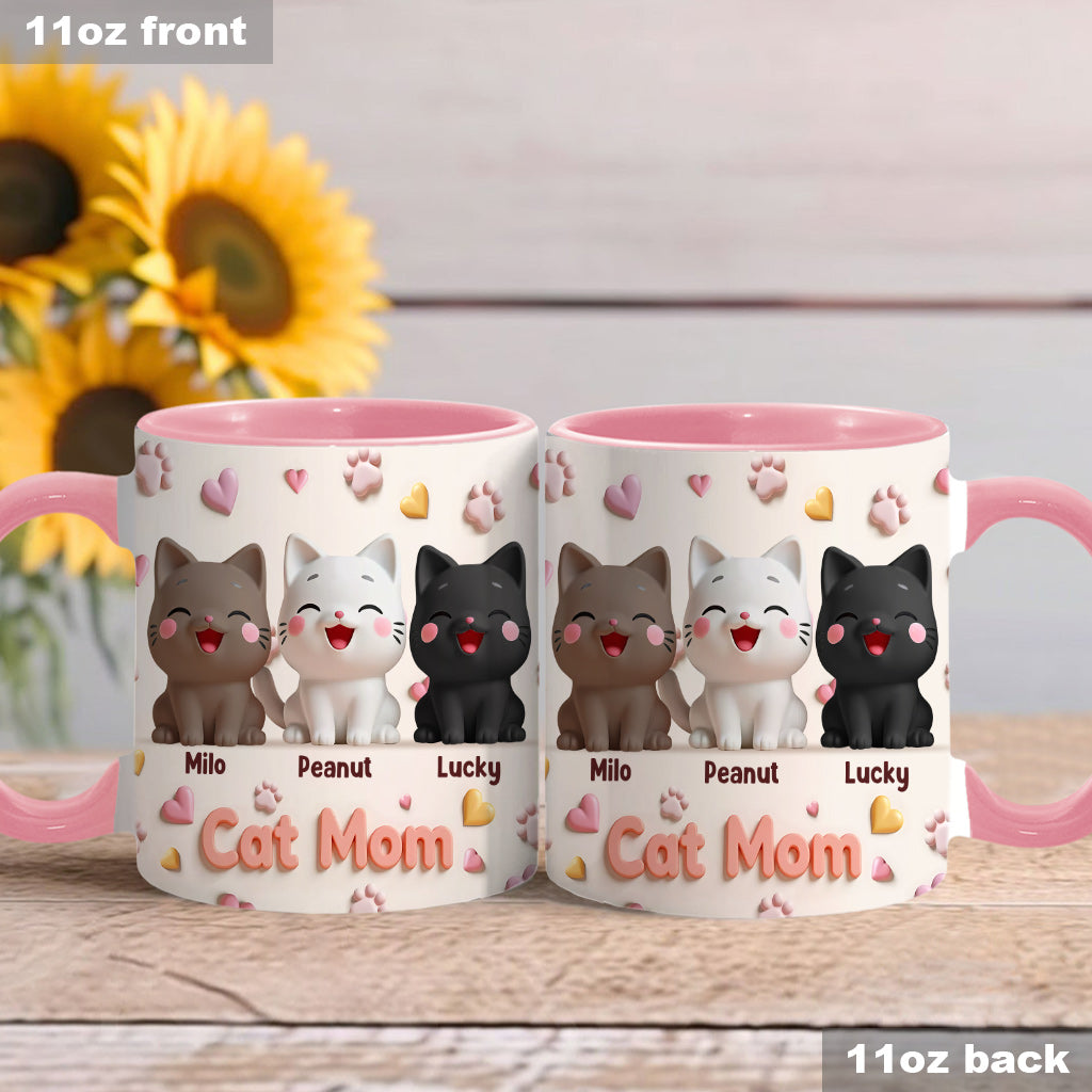 Maman Chat - Mug personnalisé avec motif chat