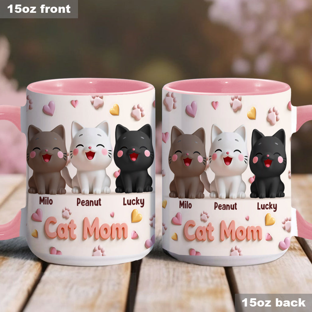 Maman Chat - Mug personnalisé avec motif chat