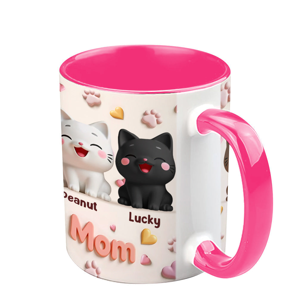 Maman Chat - Mug personnalisé avec motif chat
