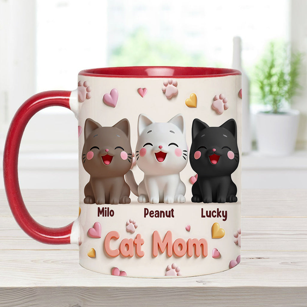 Maman Chat - Mug personnalisé avec motif chat