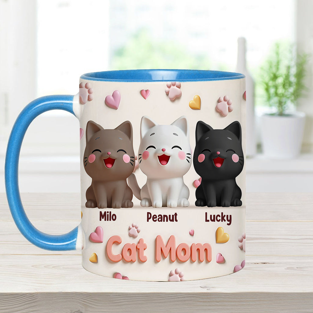 Maman Chat - Mug personnalisé avec motif chat