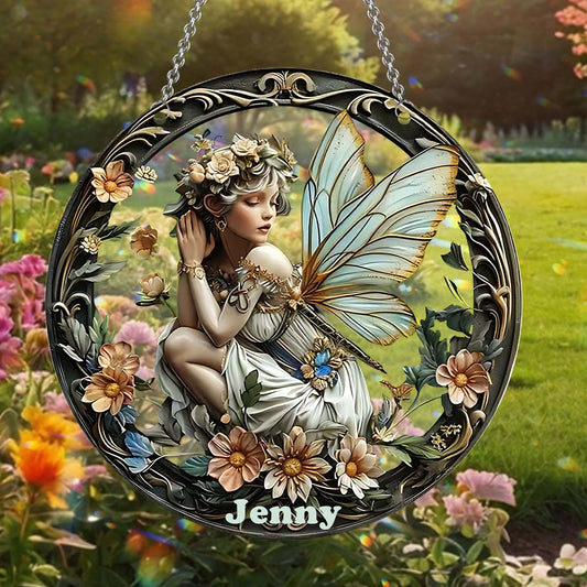 Your Garden - Personalized Gardening Window Hanging Suncatcher Ornament