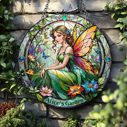 Your Garden - Personalized Gardening Window Hanging Suncatcher Ornament