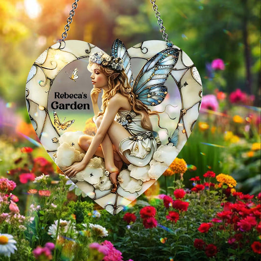 Your Garden - Personalized Gardening Window Hanging Suncatcher Ornament