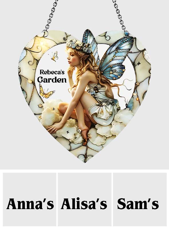 Votre jardin - Ornement attrape-soleil personnalisé à suspendre à la fenêtre