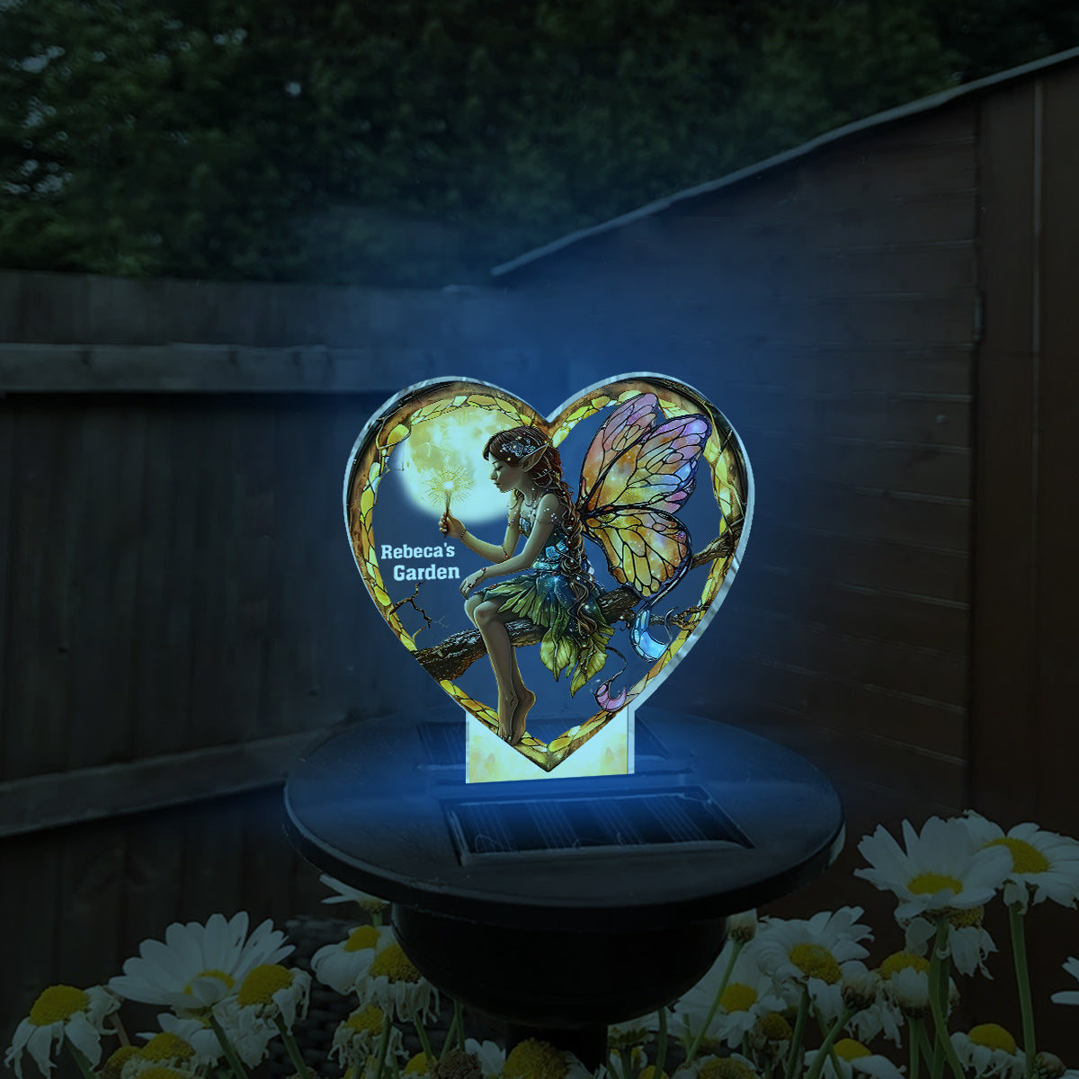 Votre jardin - Lampe solaire de jardin personnalisée