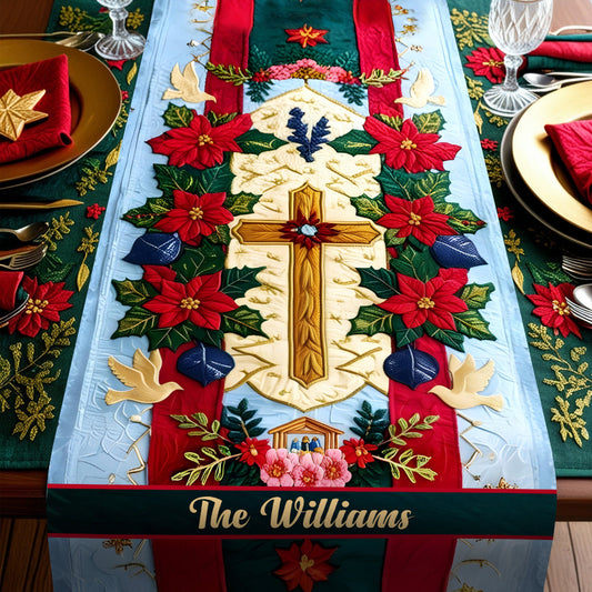 Believe - Personalized Christian Table Runner