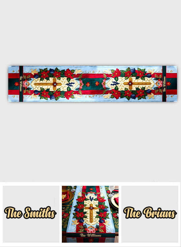 Believe - Personalized Christian Table Runner