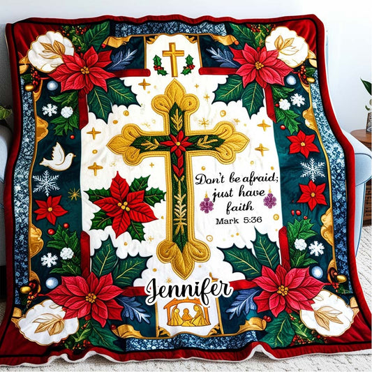 Ayez juste foi - Couverture chrétienne personnalisée