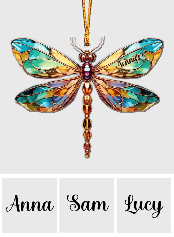 Stunning Dragonfly - Personalized Gardening Ornament