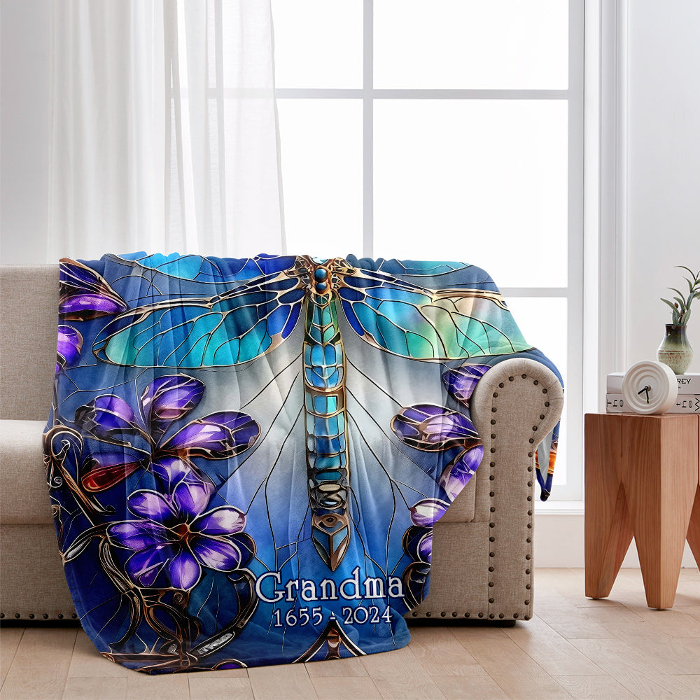 Un câlin du ciel - Couverture commémorative personnalisée