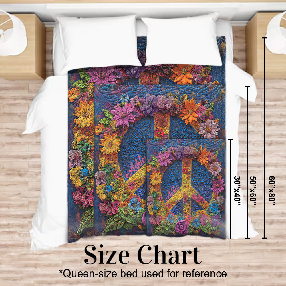 Couverture Hippie Soul - Personnalisée