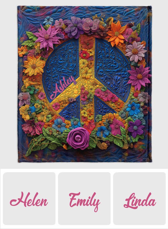 Couverture Hippie Soul - Personnalisée