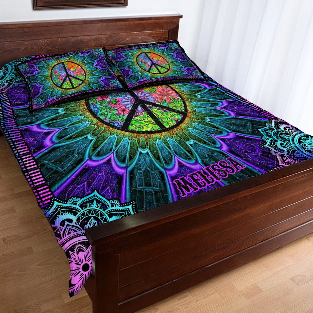 Hippie Soul - Personalized Hippie Quilt Set
