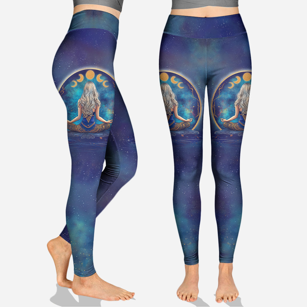 Moon Child - Sweat à capuche et legging de yoga personnalisés