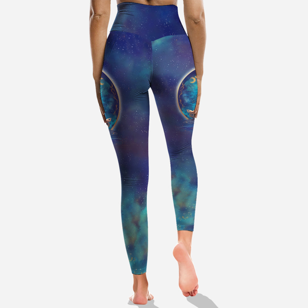 Moon Child - Sweat à capuche et legging de yoga personnalisés