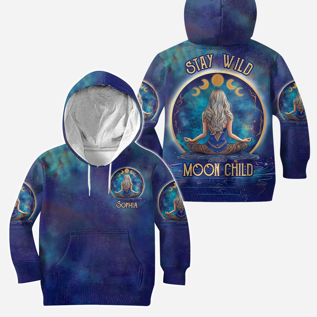 Moon Child - Sweat à capuche et legging de yoga personnalisés