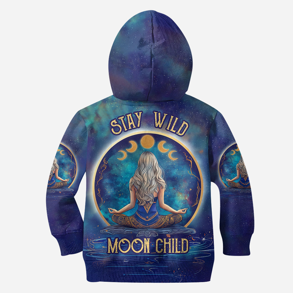 Moon Child - Sweat à capuche et legging de yoga personnalisés