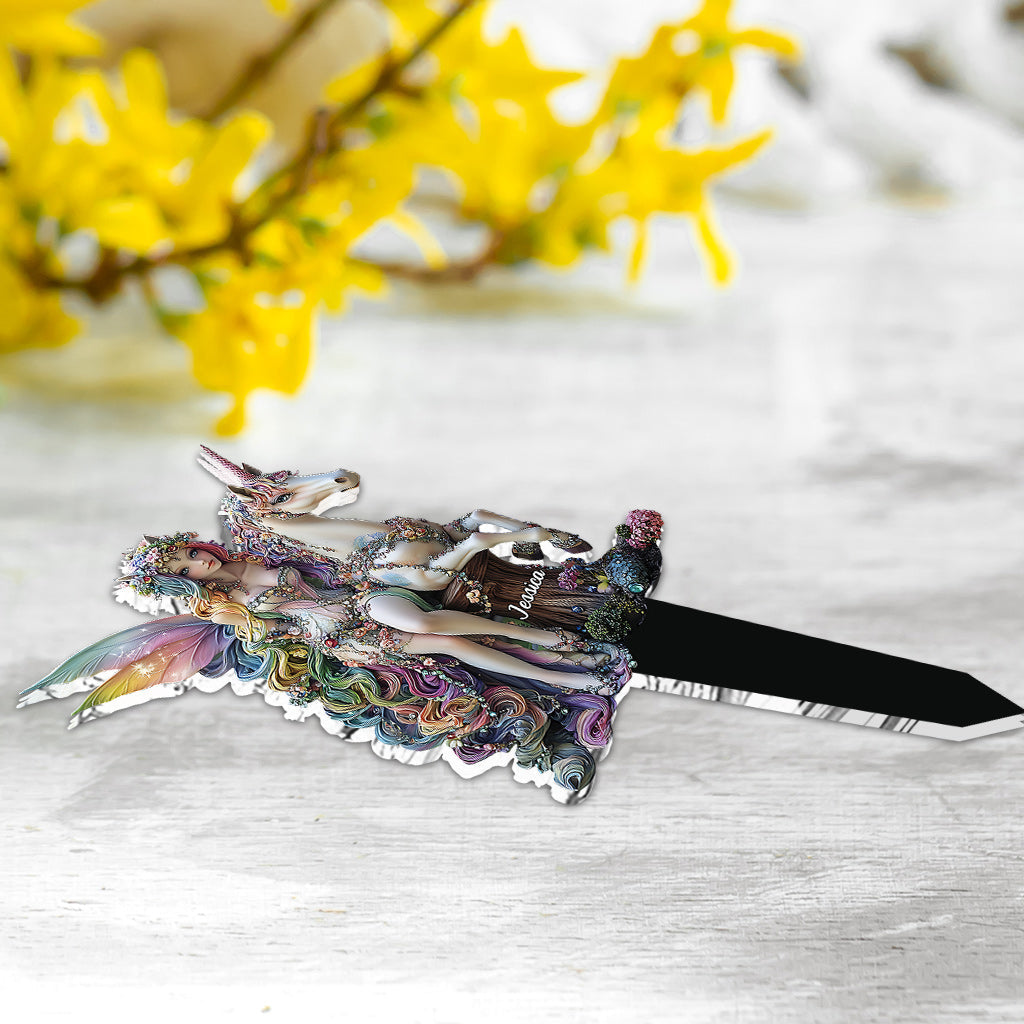 Magnifique jardin - Panneau de jardinage personnalisé en acrylique