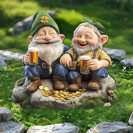 Joyeuses fêtes ! - Panneau de jardinage personnalisé en acrylique