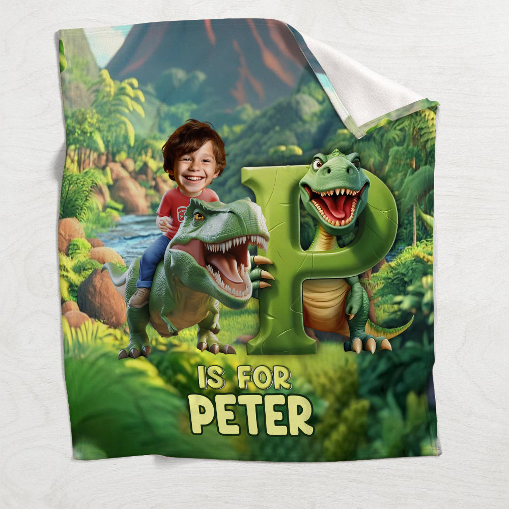 Cool Kid Alphabet - Personalized Kid Blanket