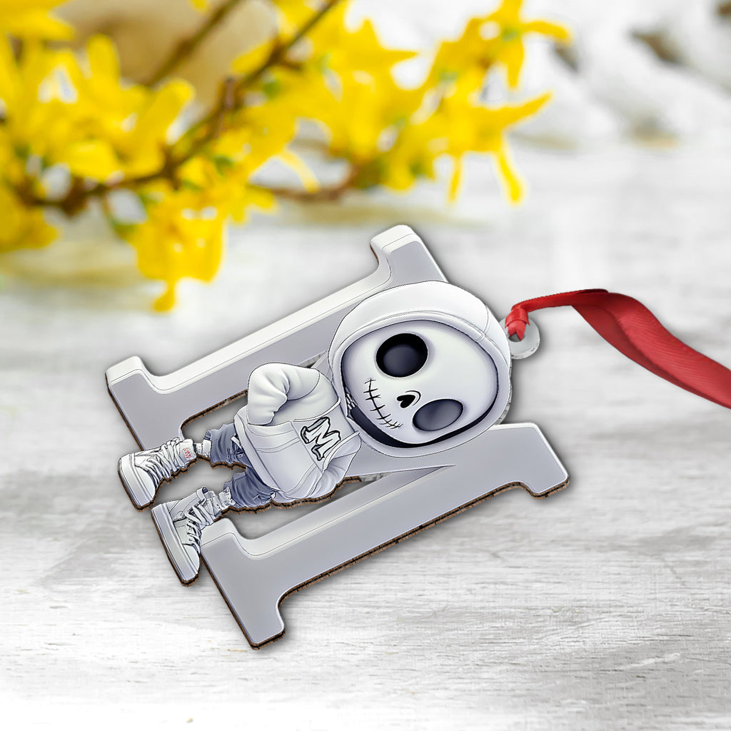 Stylish Skull - Personalized Skull Ornament