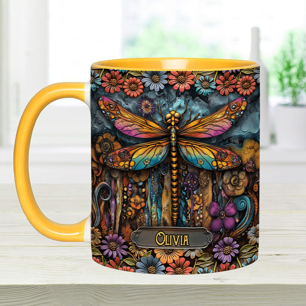 Green Lady - Personalized Gardening Accent Mug