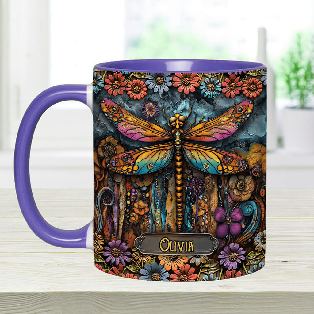 Green Lady - Personalized Gardening Accent Mug