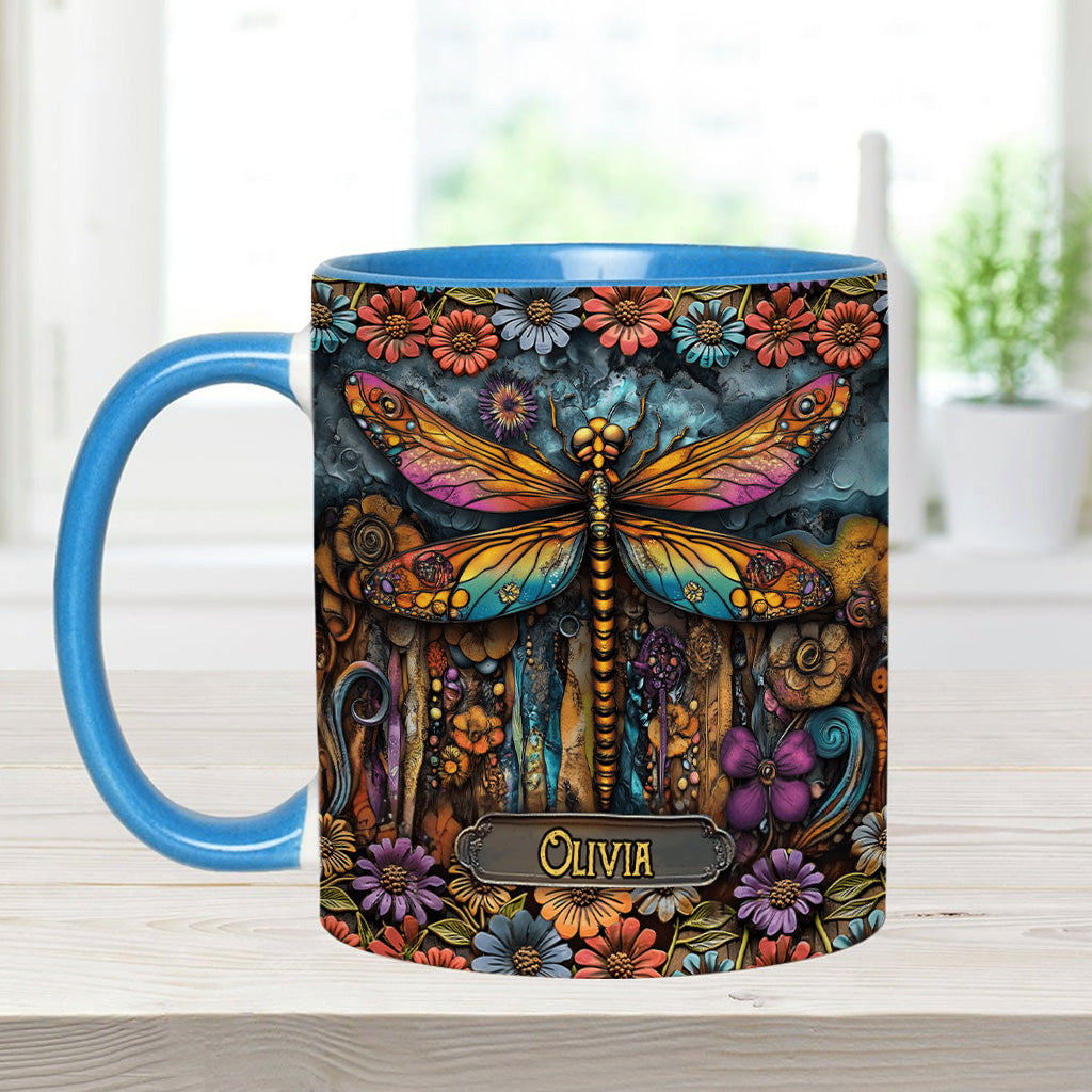 Green Lady - Personalized Gardening Accent Mug