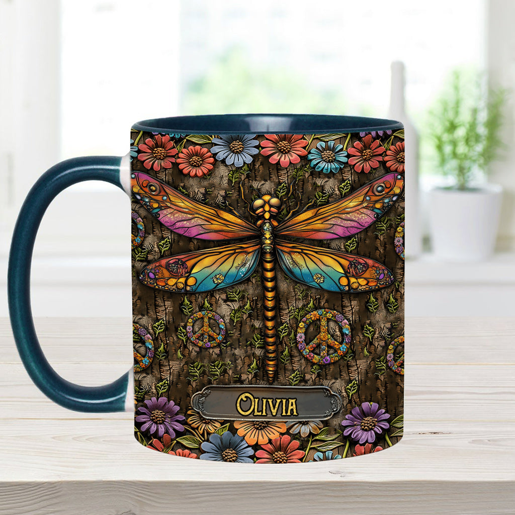Amoureux du hippie - Mug personnalisé à l'esprit hippie