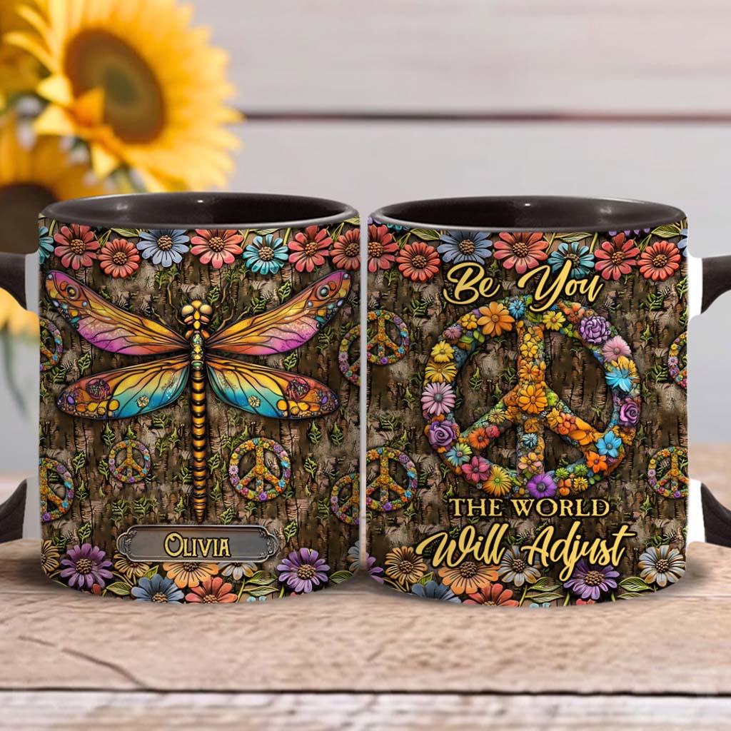 Amoureux du hippie - Mug personnalisé à l'esprit hippie