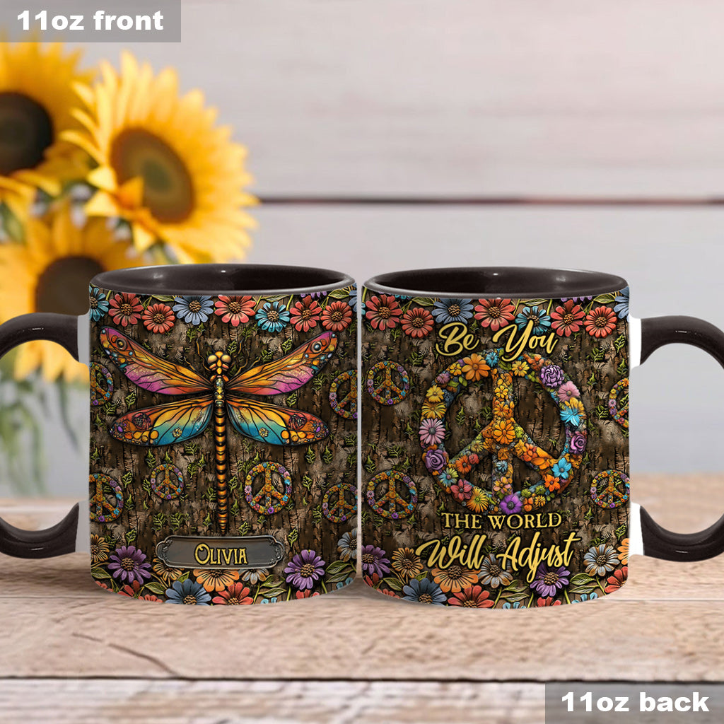 Amoureux du hippie - Mug personnalisé à l'esprit hippie