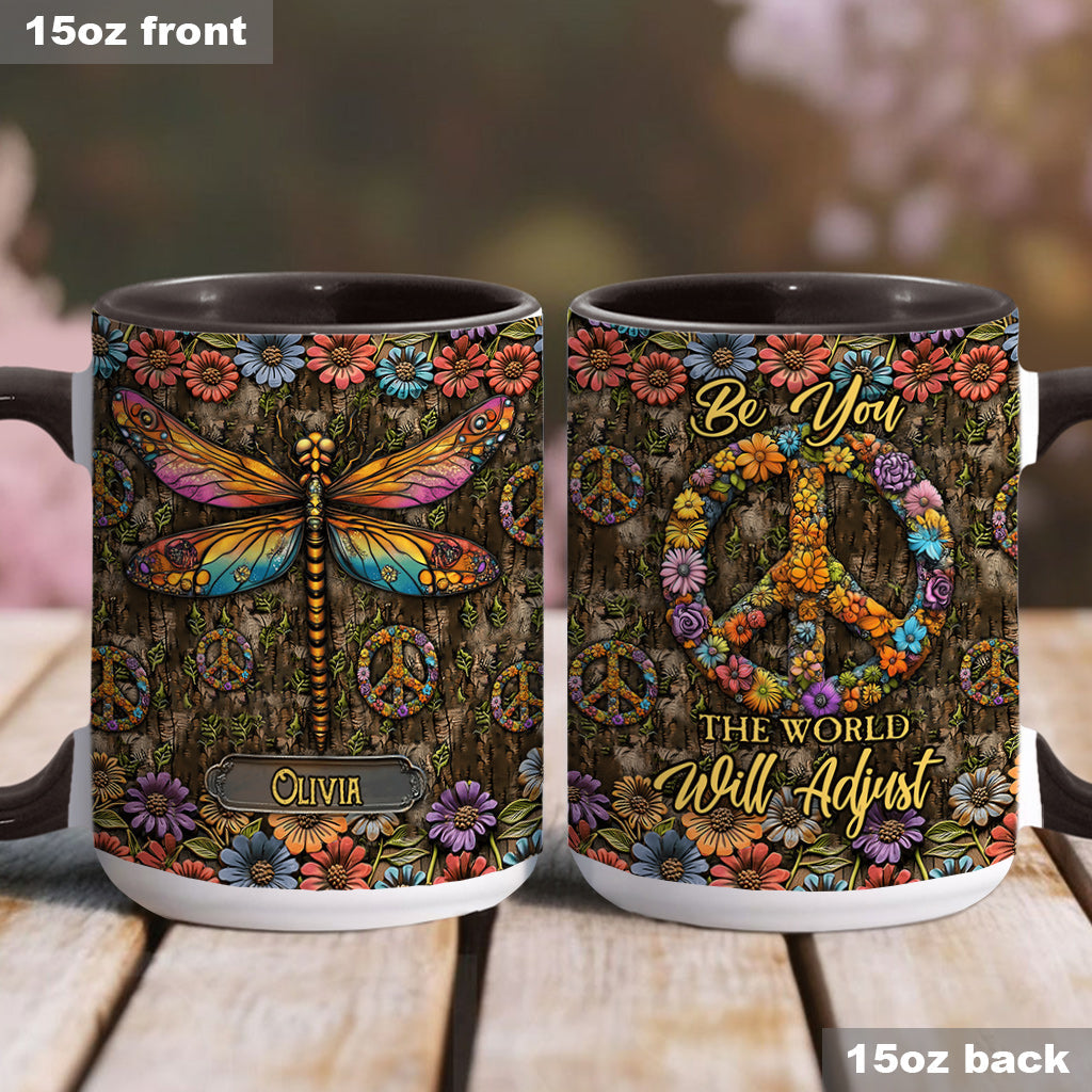 Amoureux du hippie - Mug personnalisé à l'esprit hippie