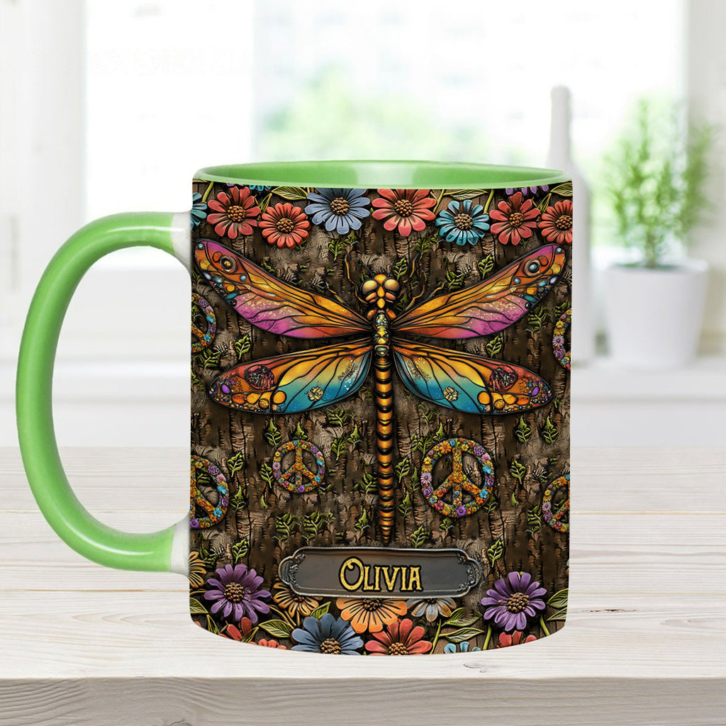 Amoureux du hippie - Mug personnalisé à l'esprit hippie