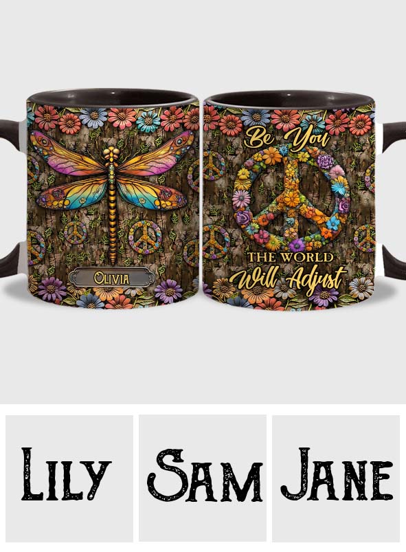 Amoureux du hippie - Mug personnalisé à l'esprit hippie