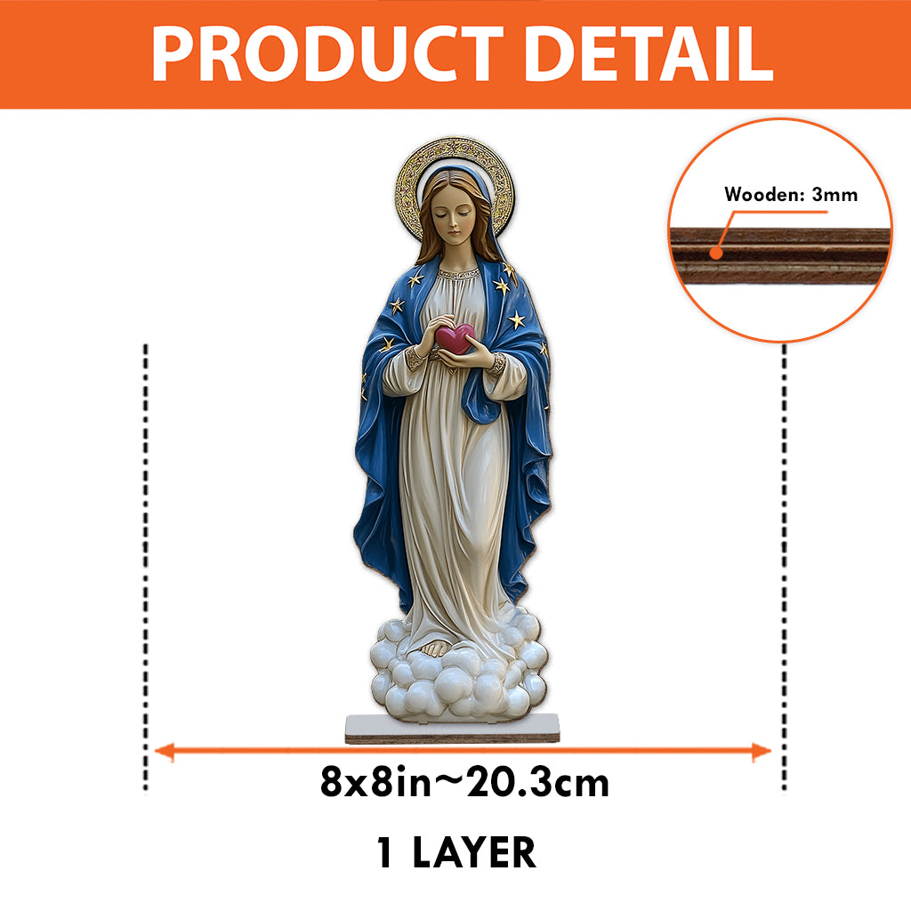 Here Comes The Grace - Personalized Christian 1 Layered Big Freestanding